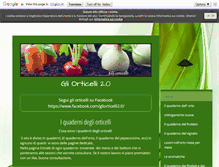 Tablet Screenshot of gliorticelli.com